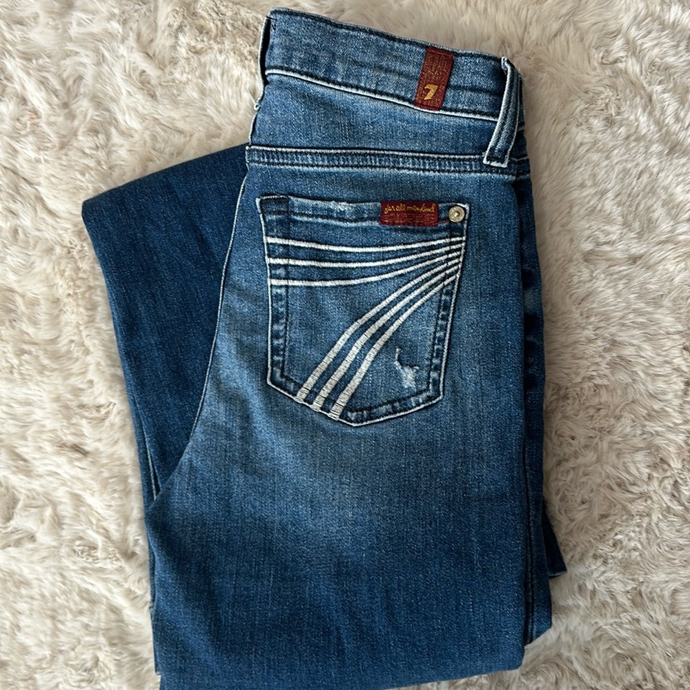 7 For all ManKind Dojo jeans 25x30